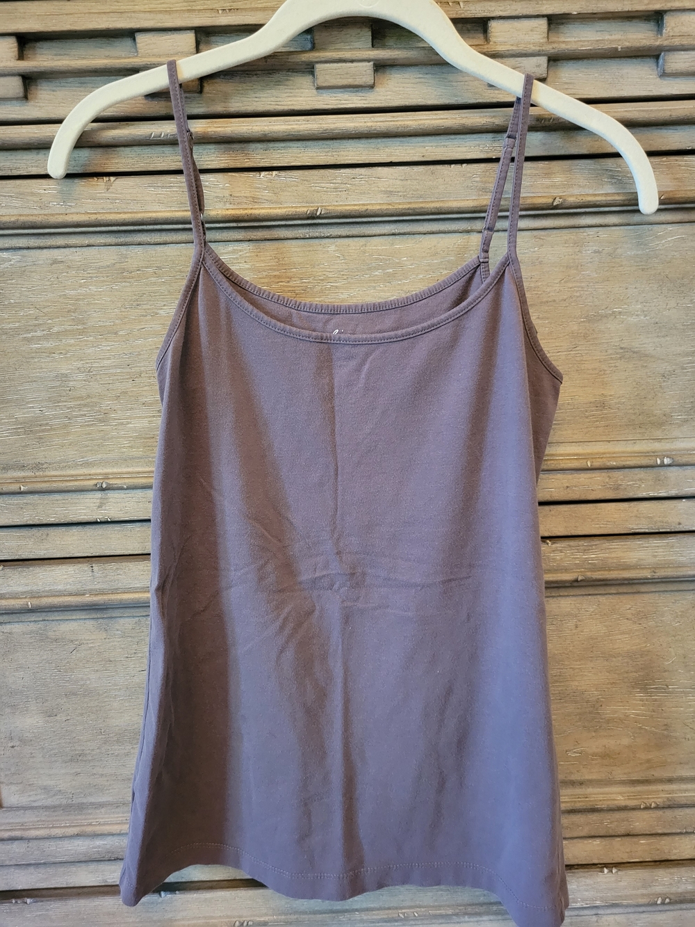 LOFT Gray Scoop Neck Tank Top